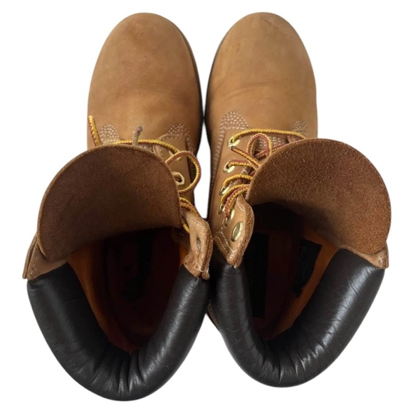 Timberland Boots Wheat Tie Up 6” Waterproof - Picture 4 of 9